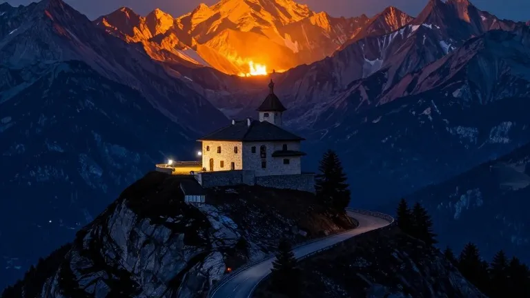 Illustration for: 33-Year-Old Detained After Fire Consumes 6,017-Foot Bavarian Site