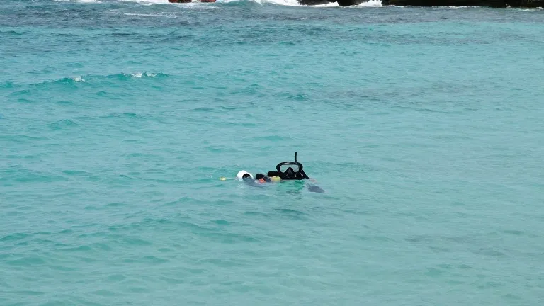 Illustration for: British Mother Dies After Current Sweeps Sons From Bimini Snorkel Trip