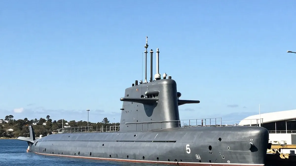 Illustration for: Retired Admiral Warns Australia Needs Triple Submarine Crew for Aukus Fleet